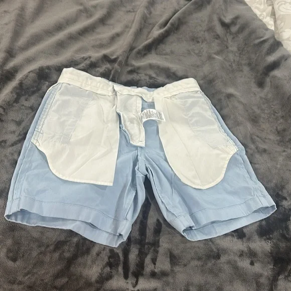 Light Blue Men's Shorts - Picture 9 of 9